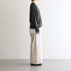 12GG 1PLY LINEN PLAIN V-NECK 1 BUTTON CARDIGAN #9800 CHARCOAL [GNSL23302]