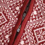 Memories zip cardigan #Red [262808]