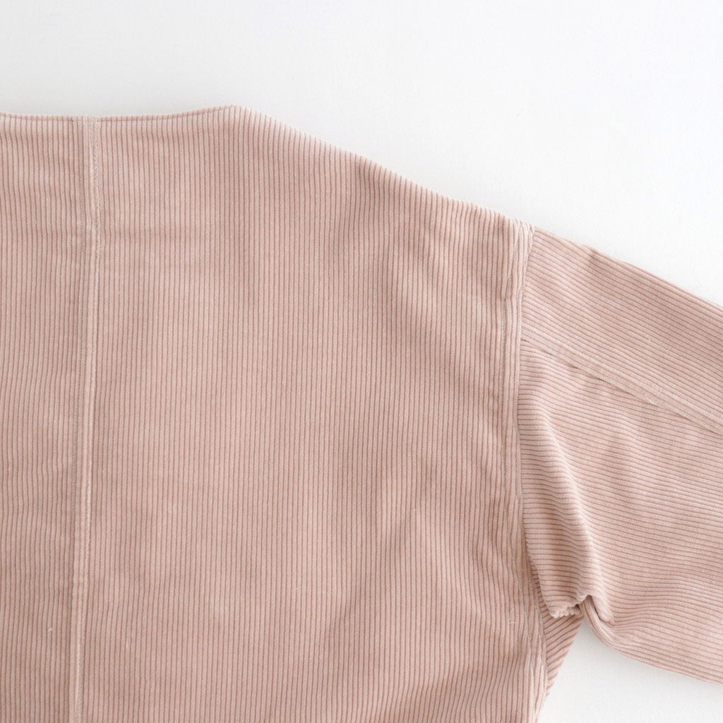 9W CORDUROY WIDE SLEEVE JACKET #Pink [no.7747]