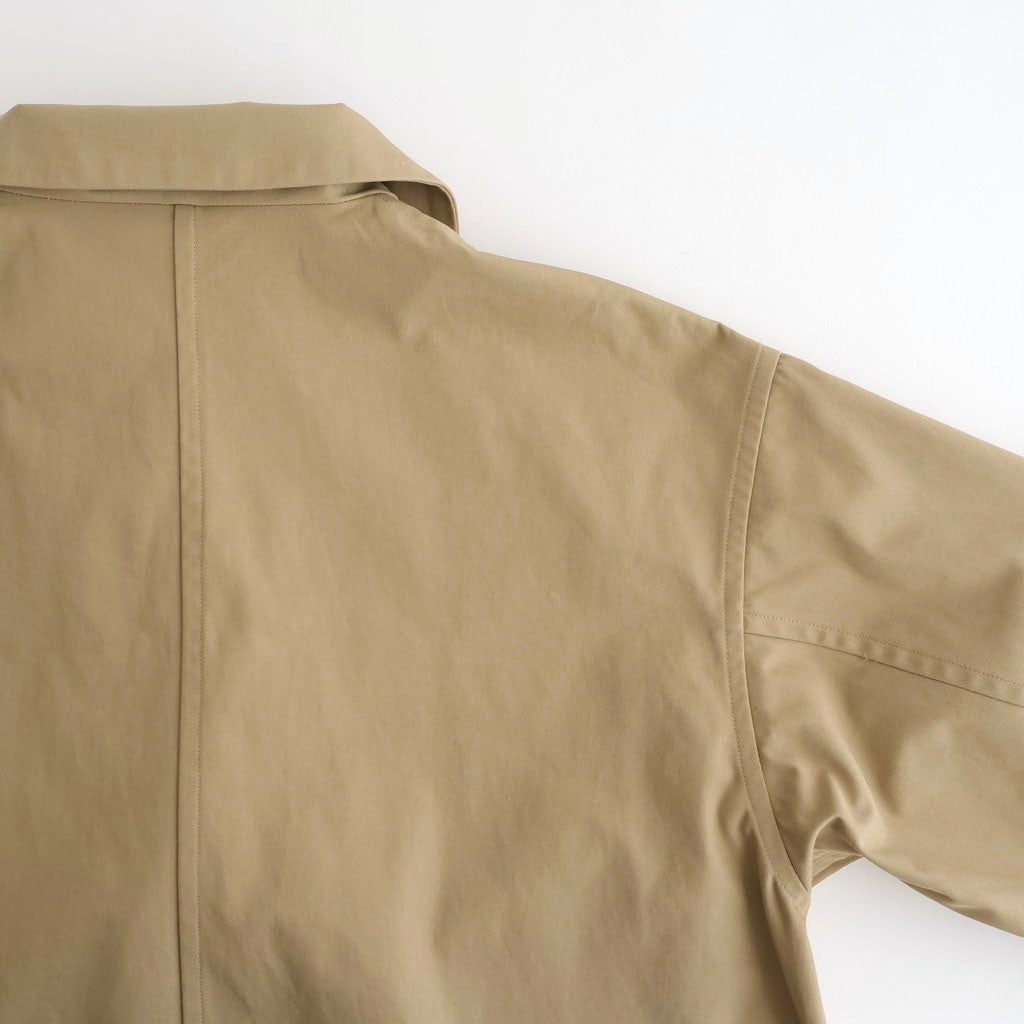 ⼀握の⾔葉 Oversized coat #beige [TLF-226-CO002-Reht]