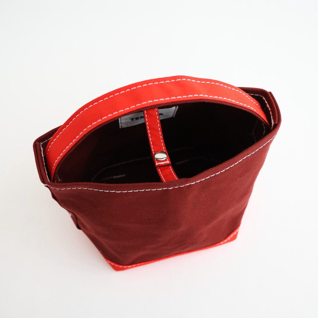 CUBE TOTE SMALL #BURGUNDY/RED [TMB-2683N]