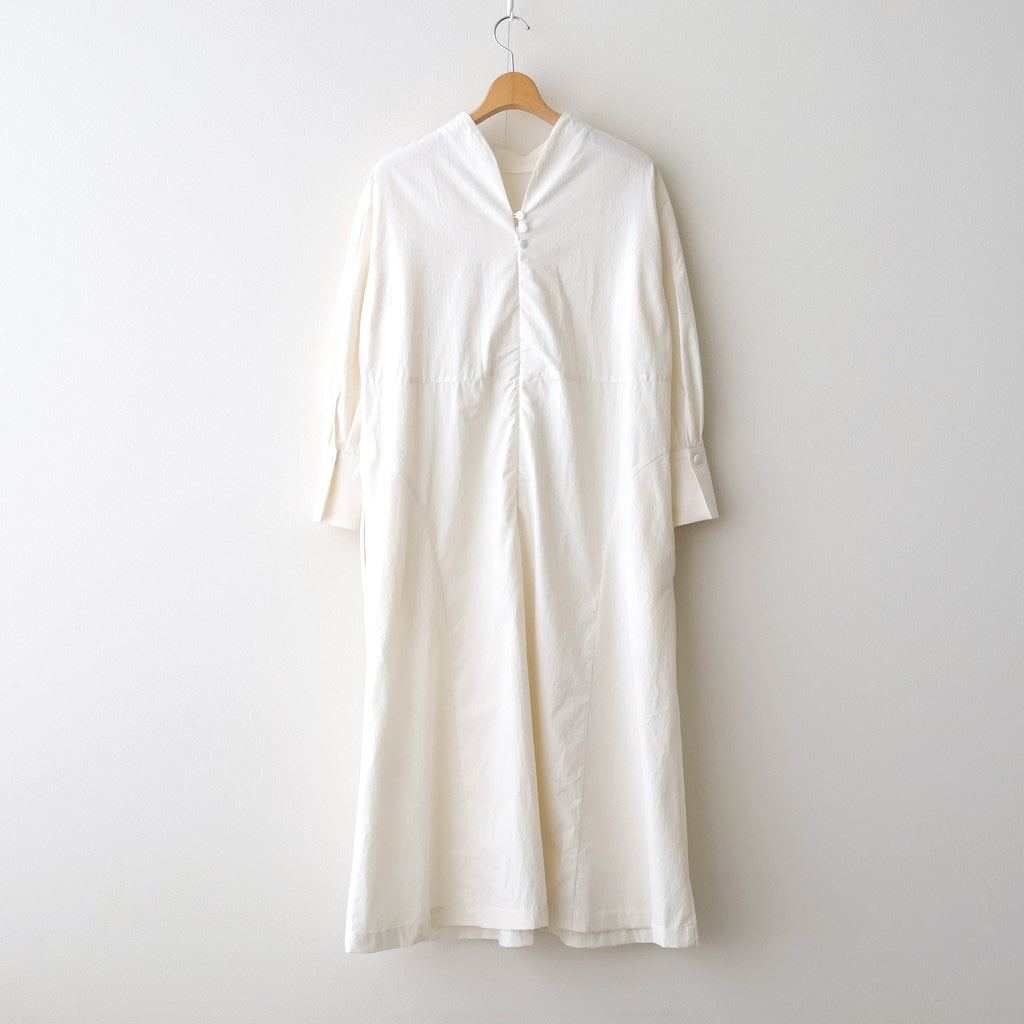 拡がる詩 Back open dress #ecru [TLF-126-op005-wcs]