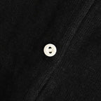 Fesca Linen Knit No Collared #Black [A232251TK766]