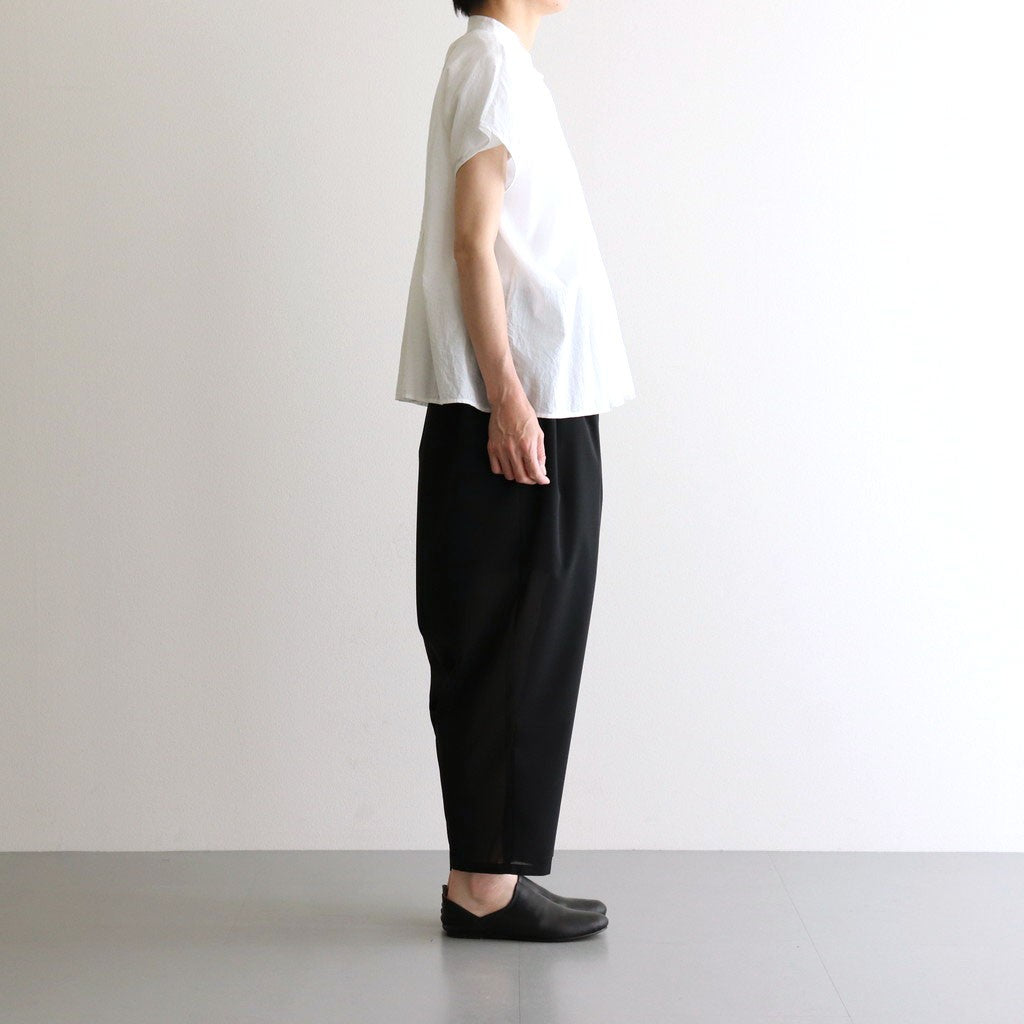 Brilliant Shadow Elastic waist wrap pants #Black [TLF-225-pa004-em]