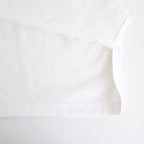 アメリカンコットン天竺 ボリュームスリーブPO #010 シロ [US260CT013]