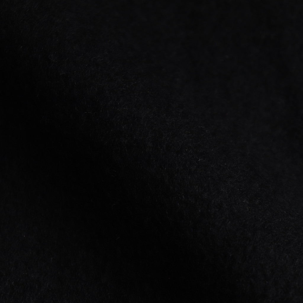 Wool cashmere beaver tuck pants #Black [TS243PT099]