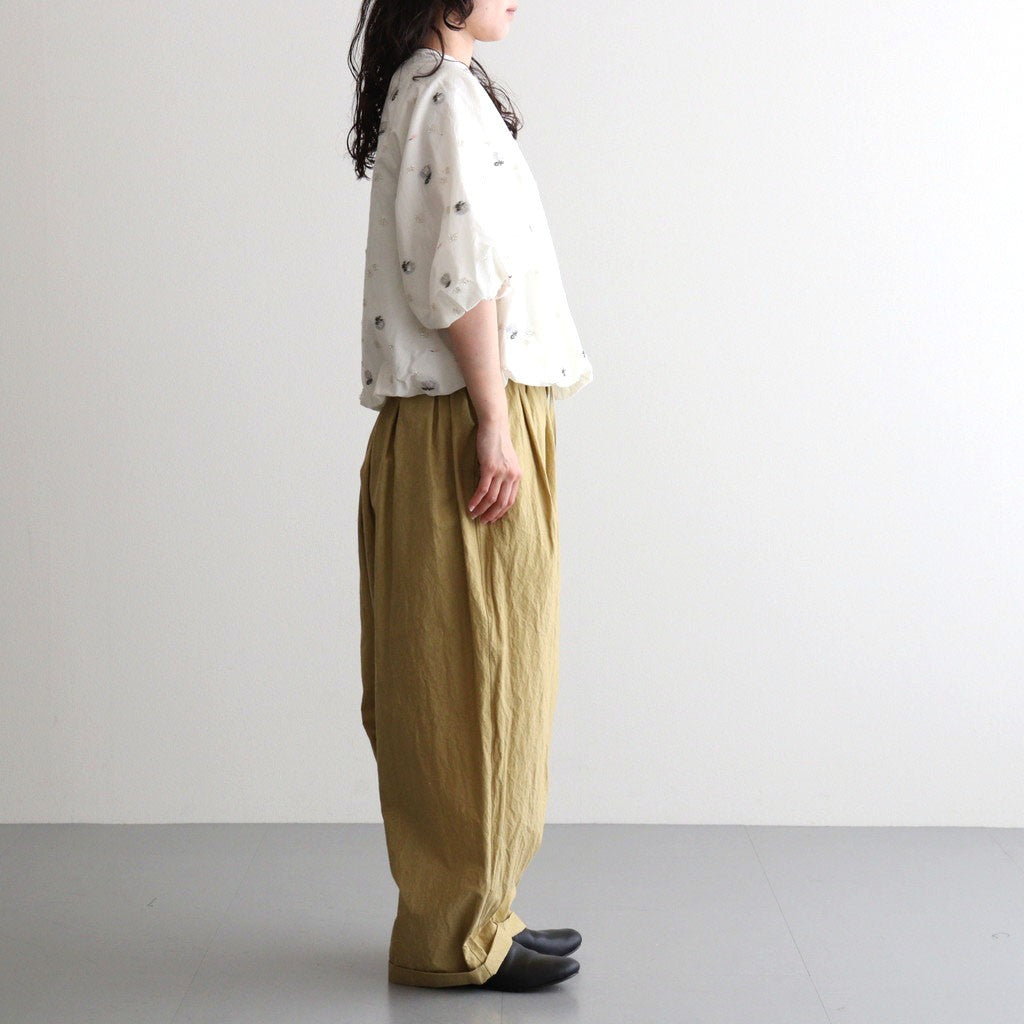 balloon sleeve pullover #komorebi WH [KJ507SS43]