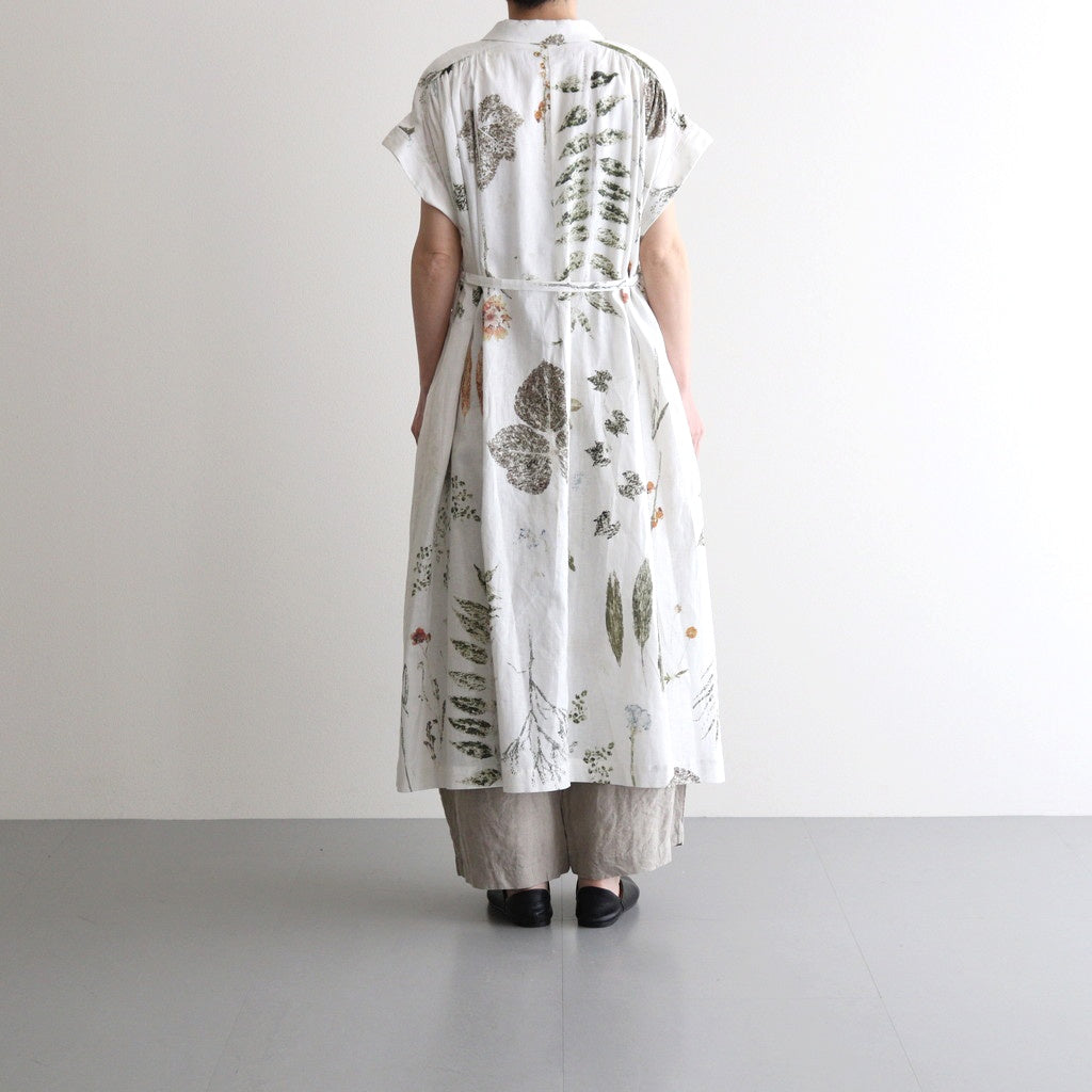 assimilate plants dress #Off white [251301]