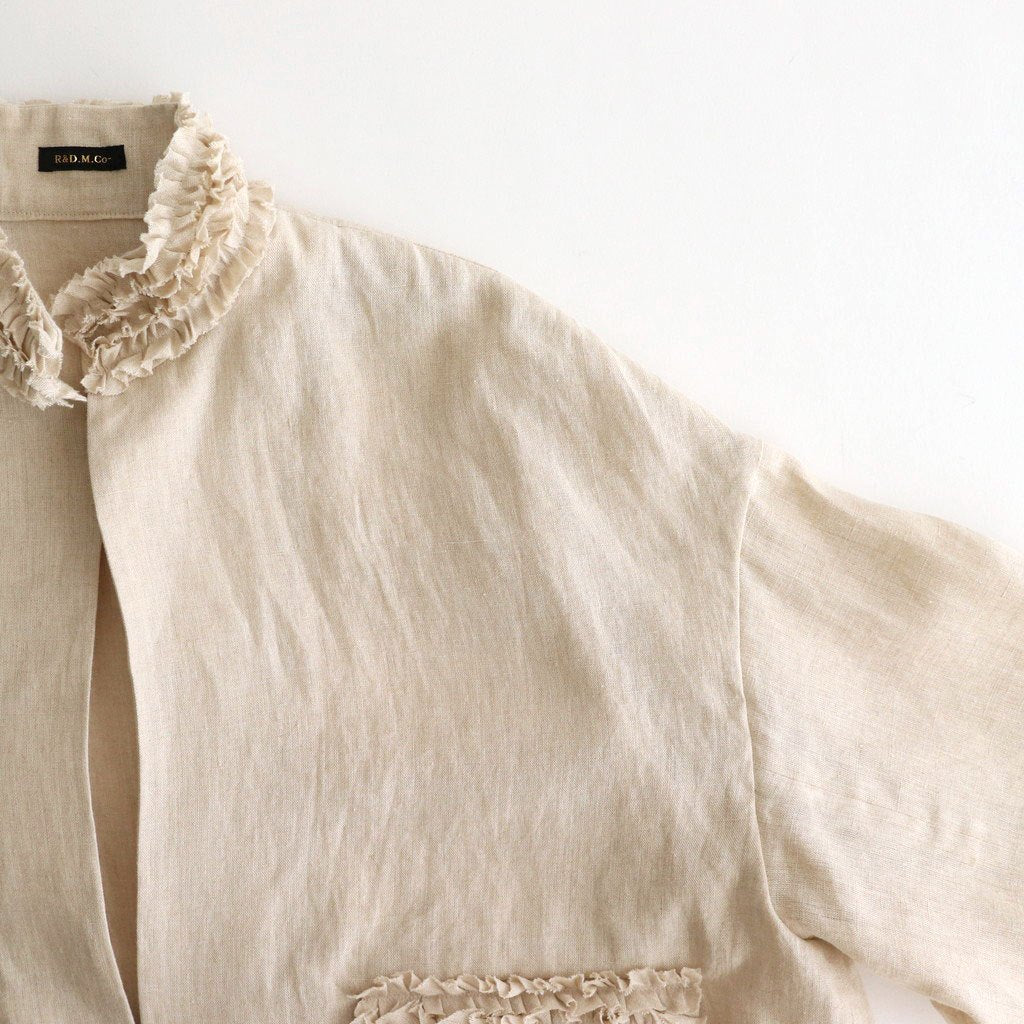 FRILL DECORATION JACKET #Antique White [no.7315]