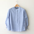 white waffle shirt #blue [1556-001]