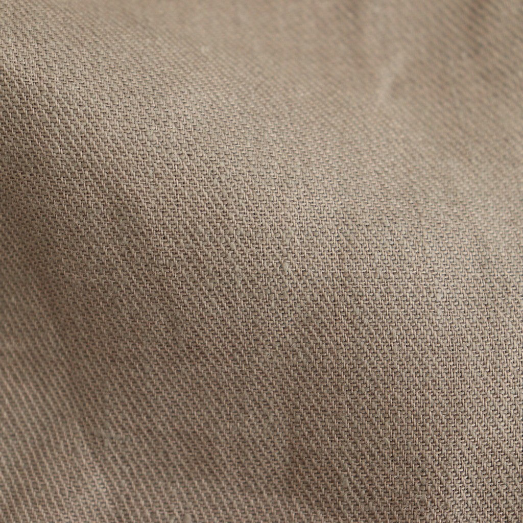 Organic linen twill tuck easy pants #Mocha [GT252PT006]
