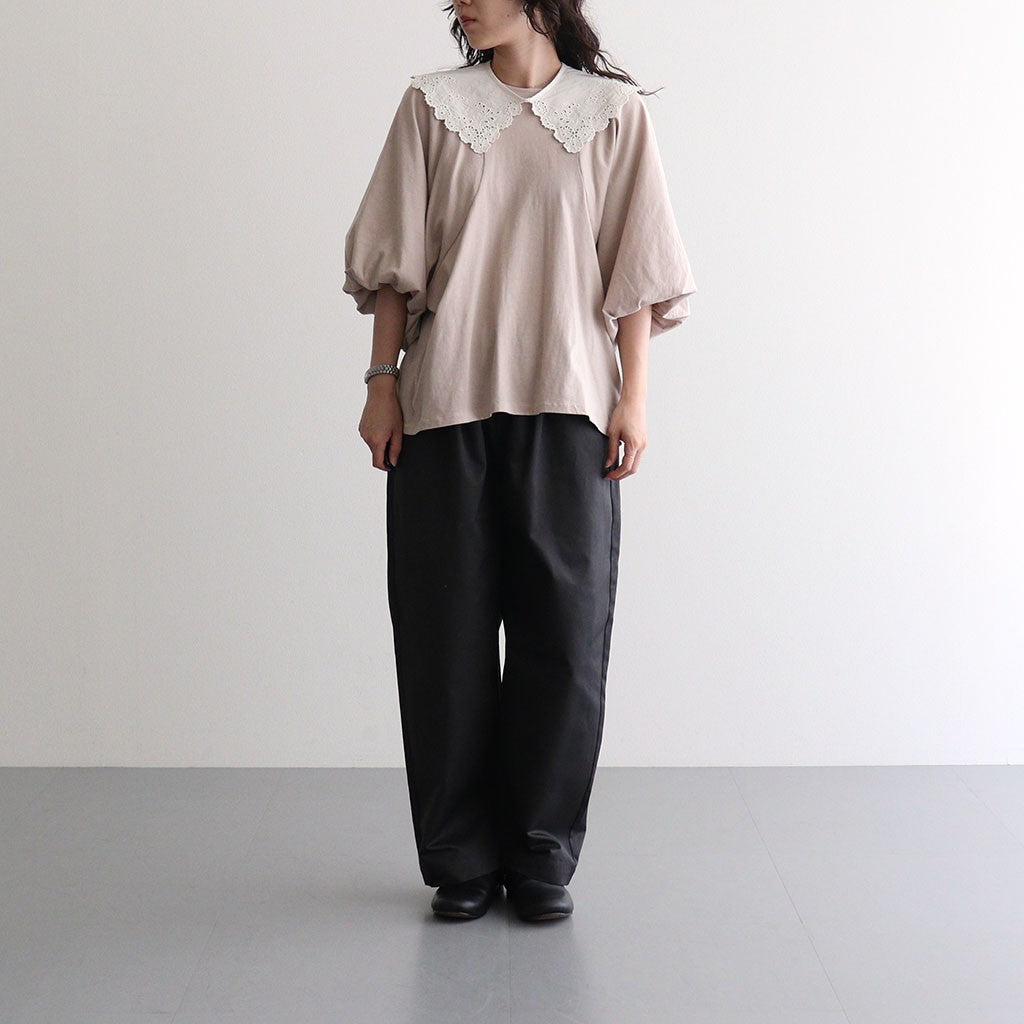乾いた庭：付け襟 #powder pink [13261-05516]