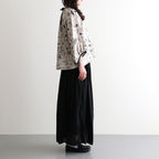 GRAFFITI GATHER SMOCK #Flax [no.7956]