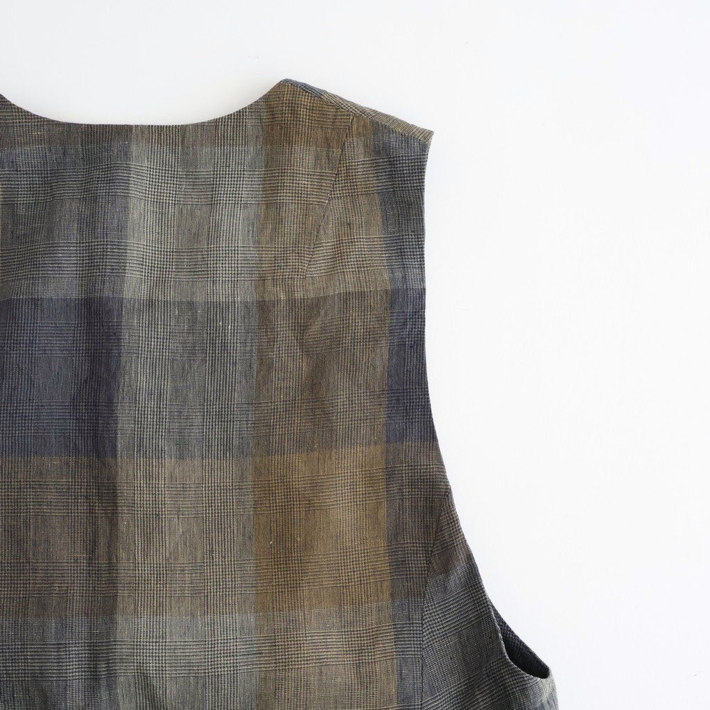 曖昧な風景：Vest #gradation check [11261-09206]