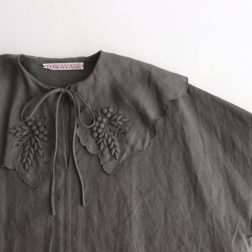 Bonvoyage Blouse #gray [28-0019A]