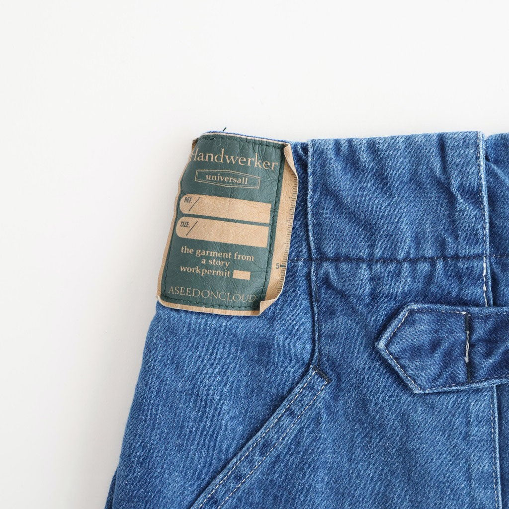 HW wide trousers #Indigo [261506]