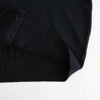 French Pure Linen クルーネックカーディガン #001 クロ [UT262KN001]