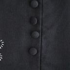 夢詠み Embroidered-Yoke dress #Black [26F-OP1412-CWF]