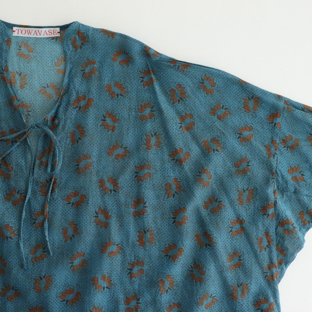 blouse #blue [30-0008A]