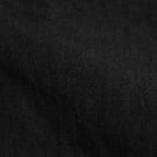 DENSELY LINEN CAPE SLEEVE SHIRT #Black [no.7308]