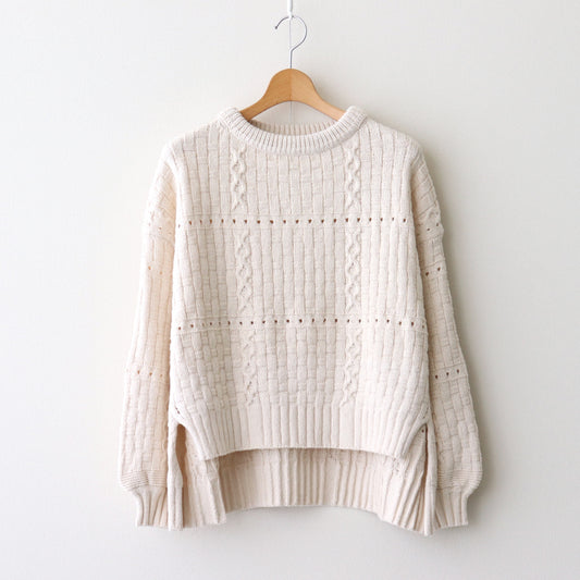 Recycled-Cotton Jumper #Ecru [oni060]