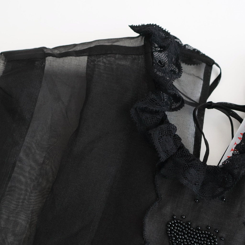 Violette Tablier #black [31-0028S]