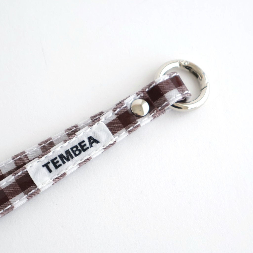 TASUKI STRAP LONG #GINGHAM BROWN [TMB-2353A]