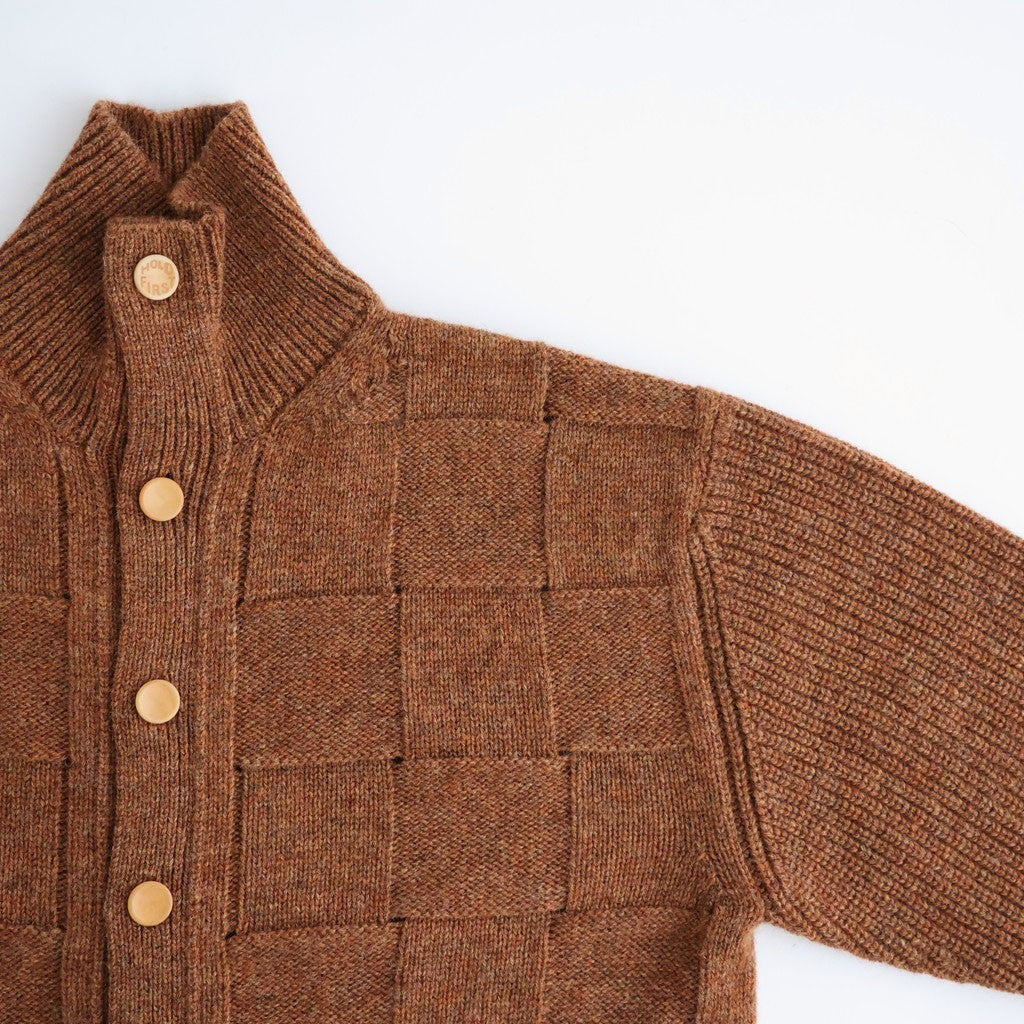 Okunensha cardigan #Brick [262803]
