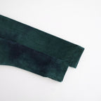 tie-dyed cotton velour high-neck P/O #navy × pine green [WXFL-UW116]
