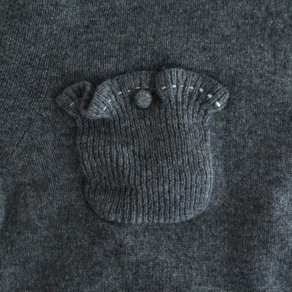 cardigan #charcoal gray [30-0028A]