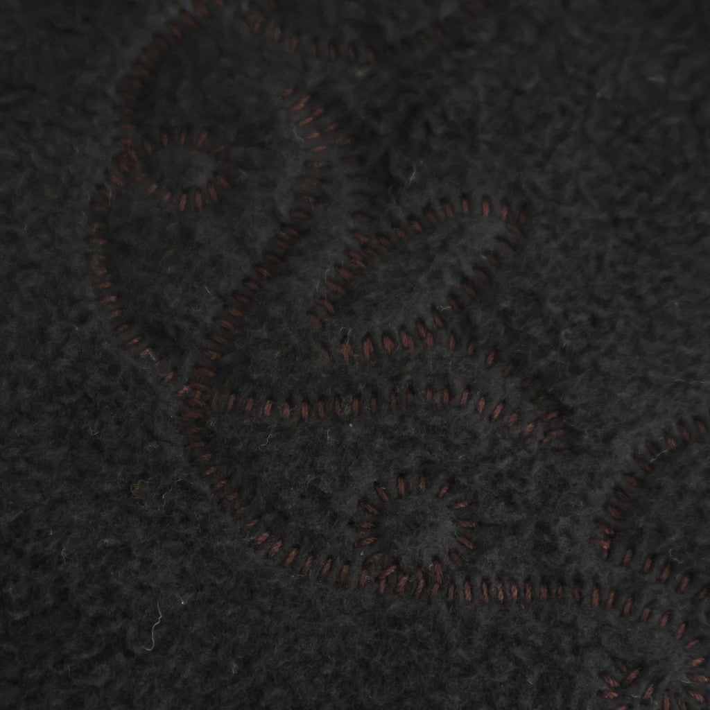 幻の花 Embroidery vest #black [TLF-126-ve003-nc]