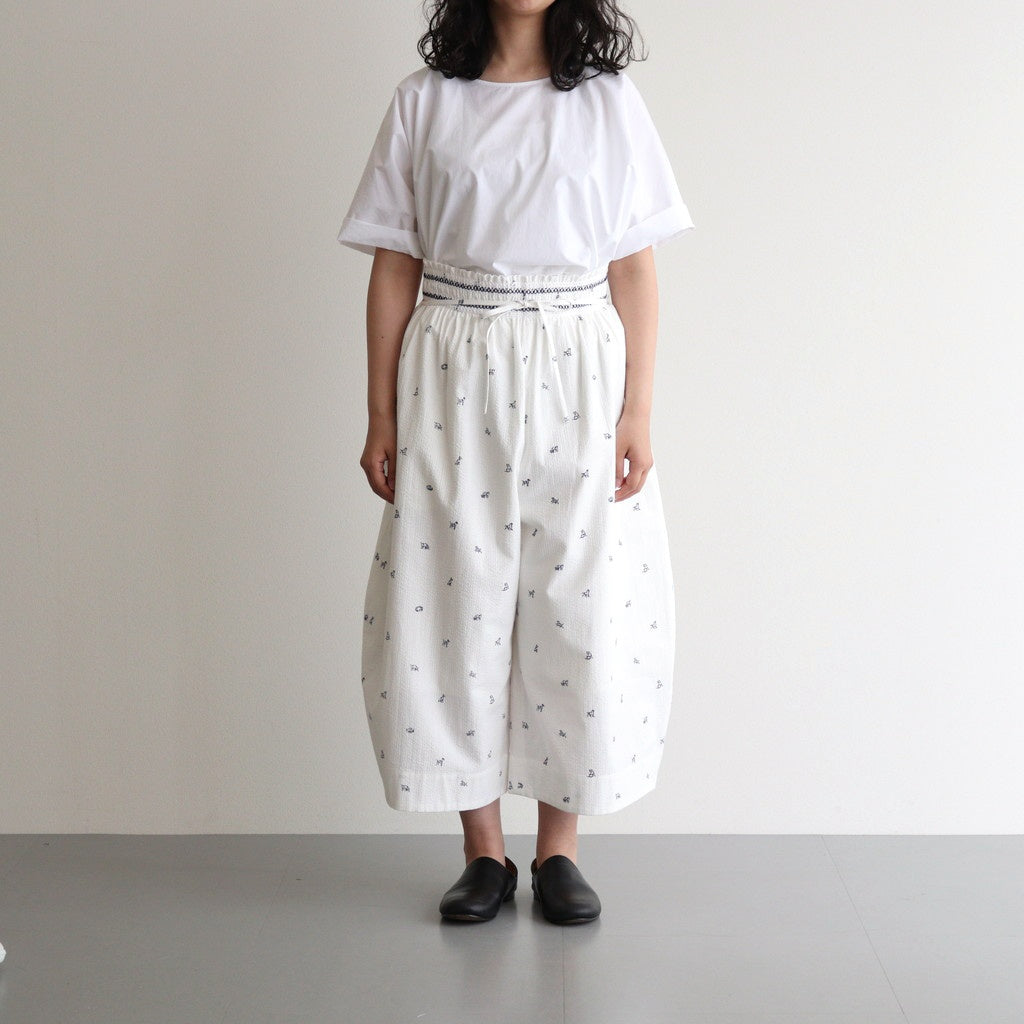 gardener pajama culottes #Off white [251508]