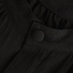 半透明の沈黙 Flare blouse #Black [TLF-225-sh009-cdv]