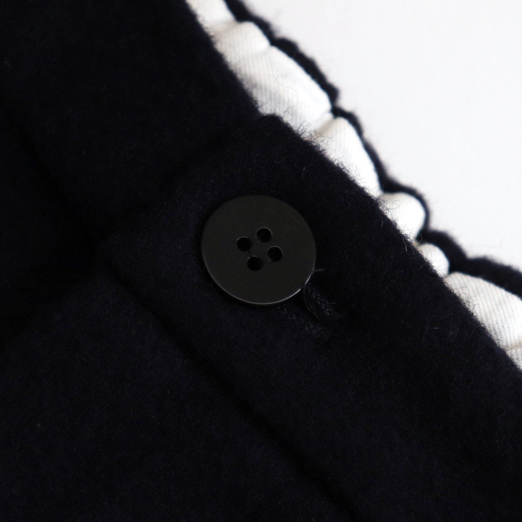 Wool cashmere beaver tuck pants #Navy [TS243PT099]
