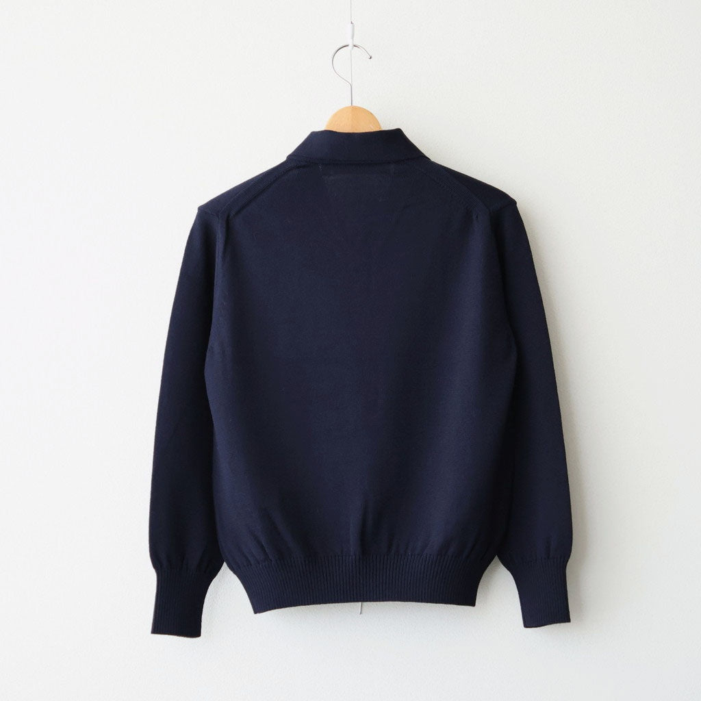 Okunensha scarf Knit #Navy [262805]