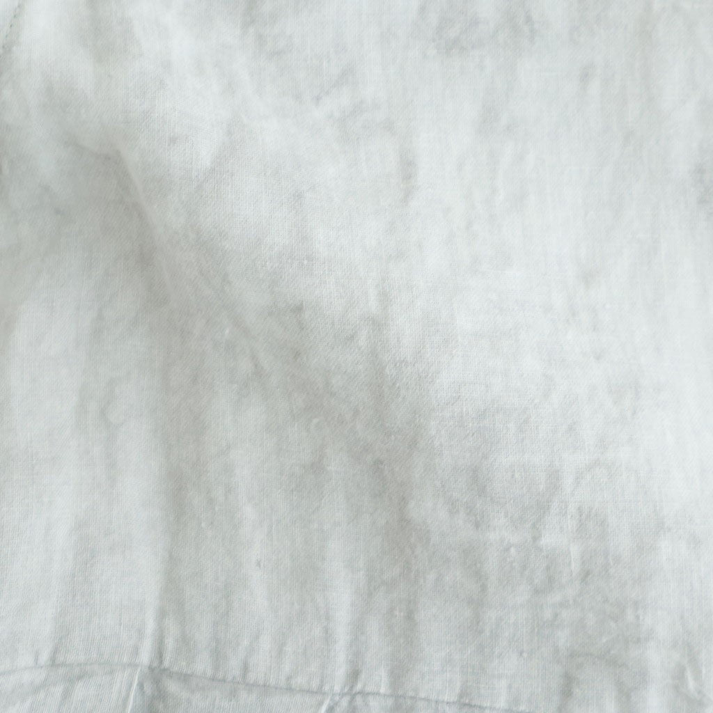 雲のウツロイ：Cache-coeur tunic #white powder×ink [11261-07507]