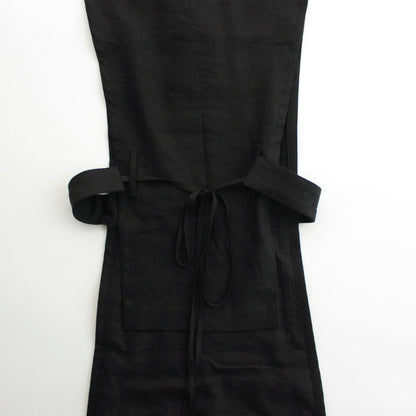 月夜の晩 black pinafore vest #black [TLF-224-sk005-sn]