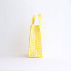 PAPER TOTE SMALL #GINGHAM YELLOW [TMB-2286H]