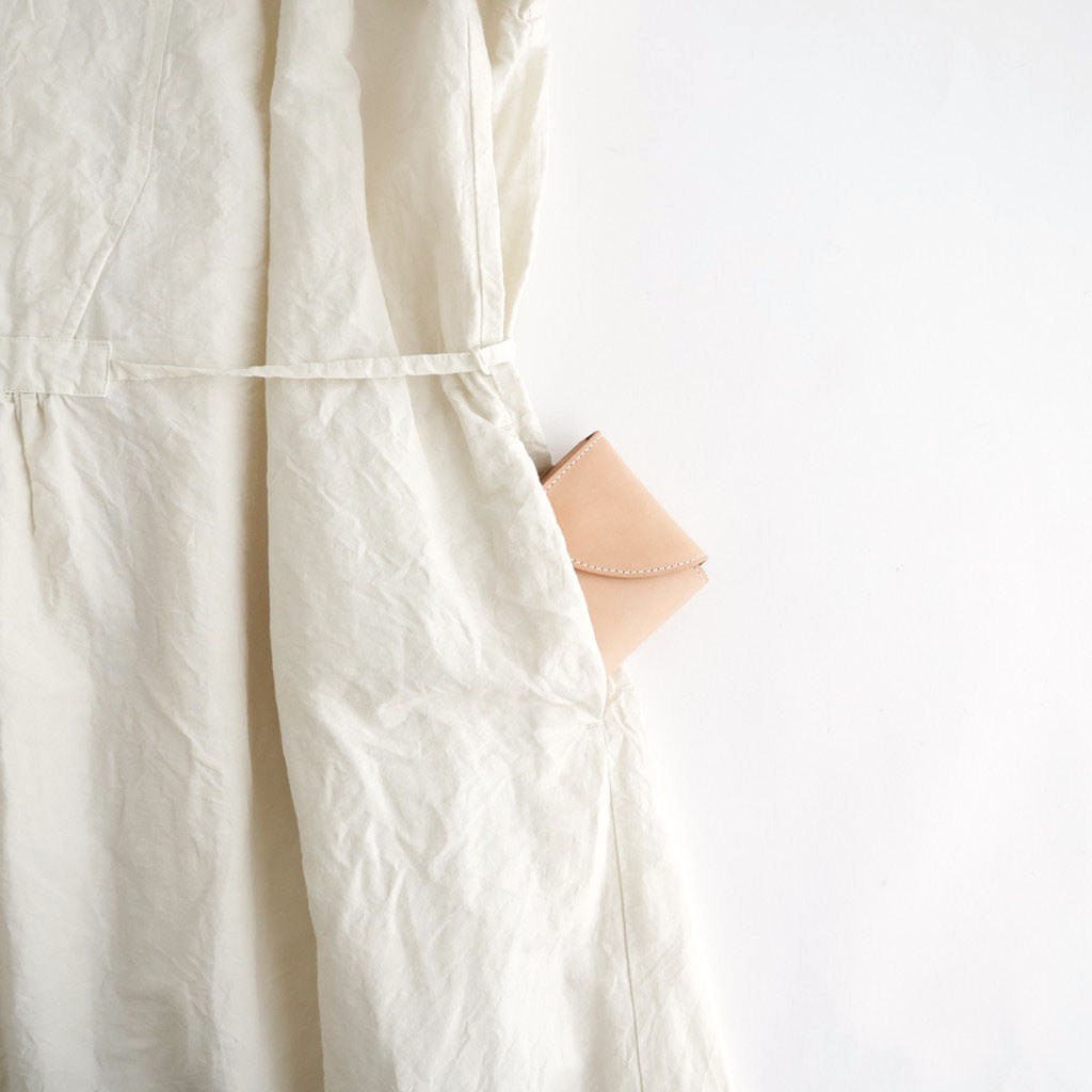 乾いた庭：レースカラーワンピース #powder pink [13261-05111]