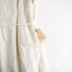 乾いた庭：レースカラーワンピース #powder pink [13261-05111]