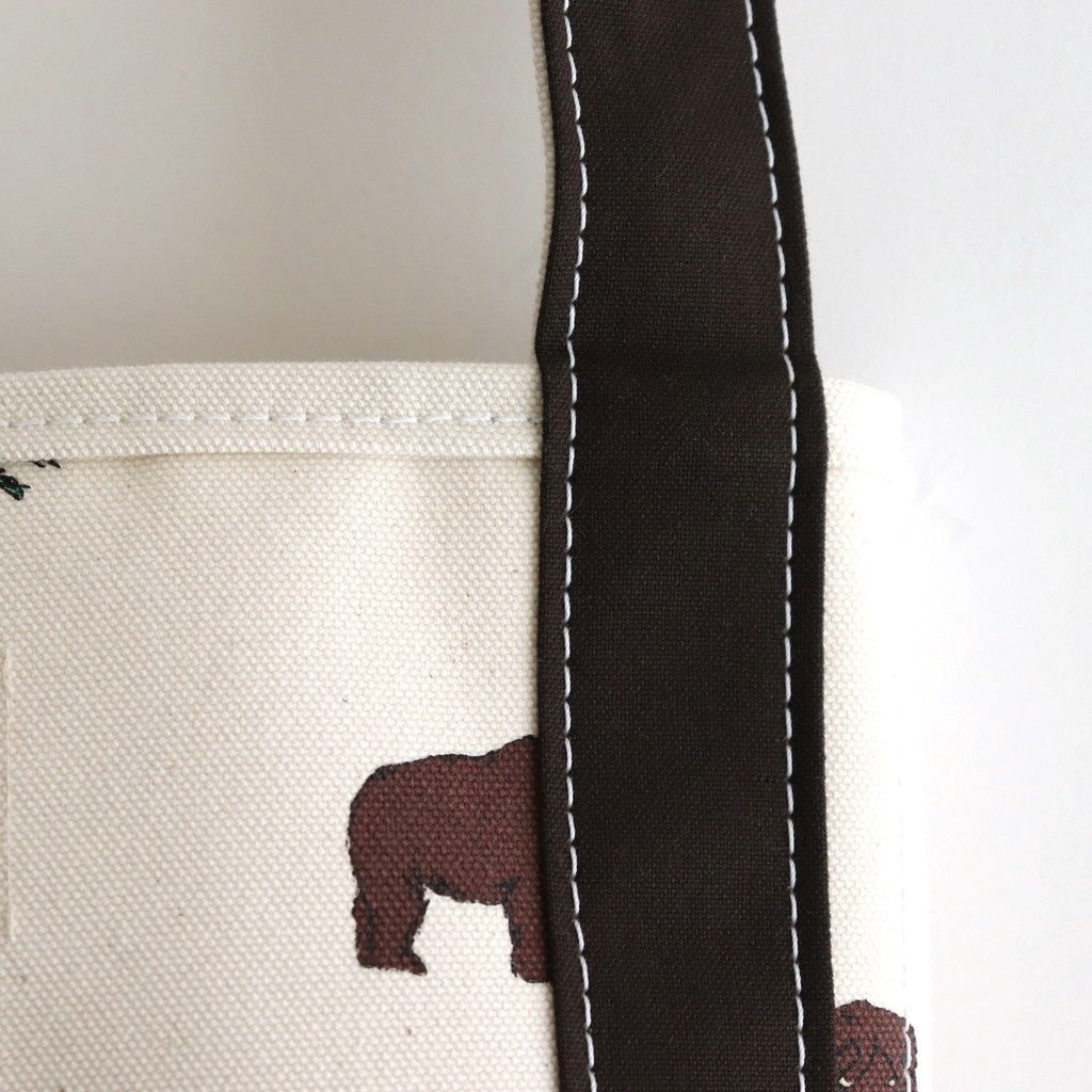 BAGUETTE TOTE SMALL BEAR #BEAR+WAPPEN/CHOCO [TMB-0985N]