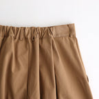 飾る春 Wide tapered trousers #Tan [TLF-225-pa002-Reht]