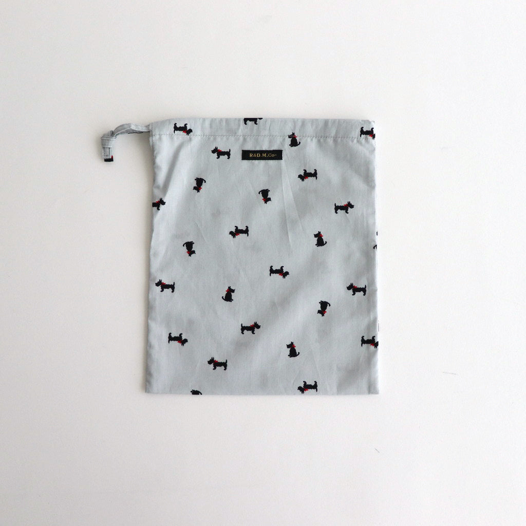 C.T DRAWSTRING BAG (S) #terrier [no.6929]