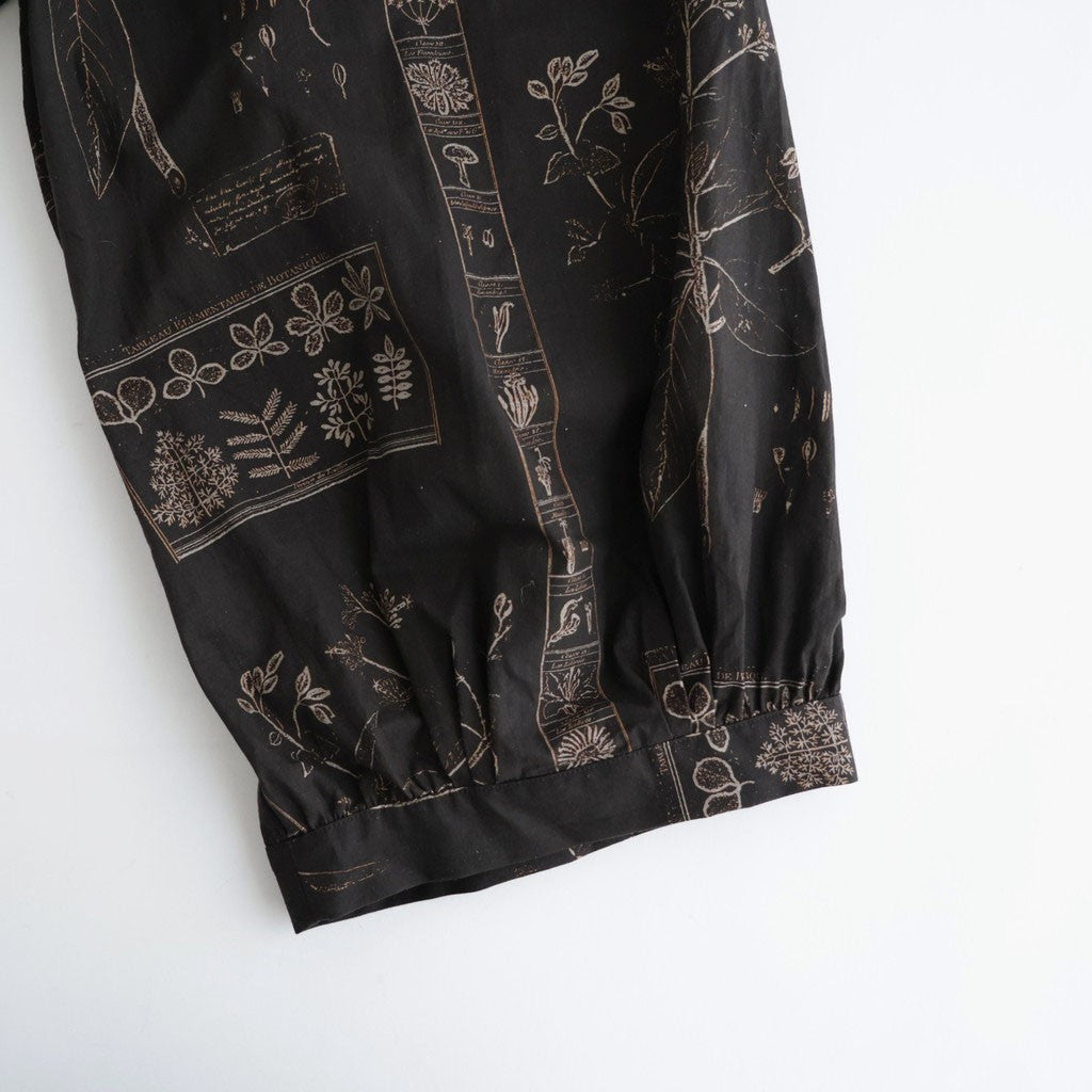 偶然の影：ズロースパンツ #dark brown×beige [13261-09413]