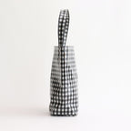 BAGUETTE TOTE MINI #GINGHAM BLACK [TMB-2381H]