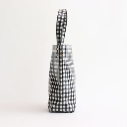 BAGUETTE TOTE MINI #GINGHAM BLACK [TMB-2381H]