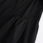 薄氷の汀 Layered tuck dress #black [TLF-125-op005-tp]