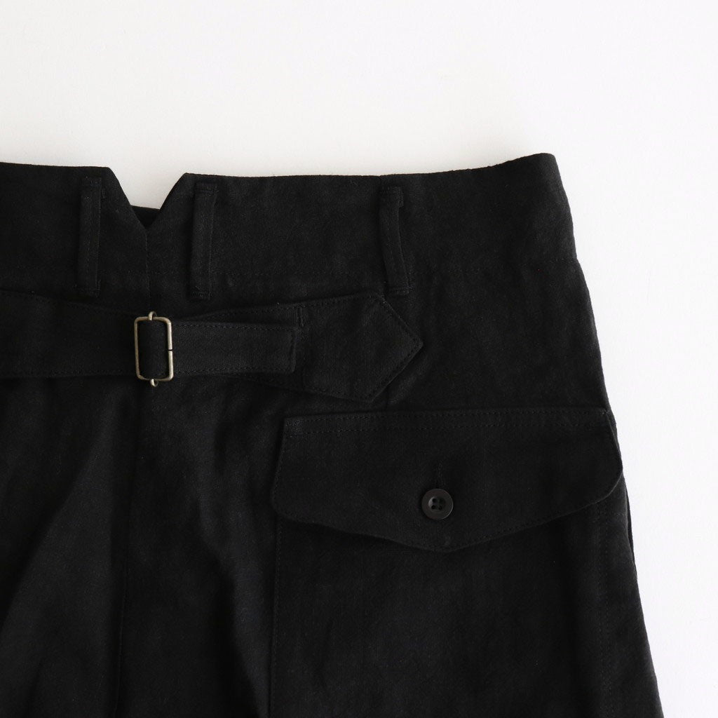 HW slacks #Black [251512]