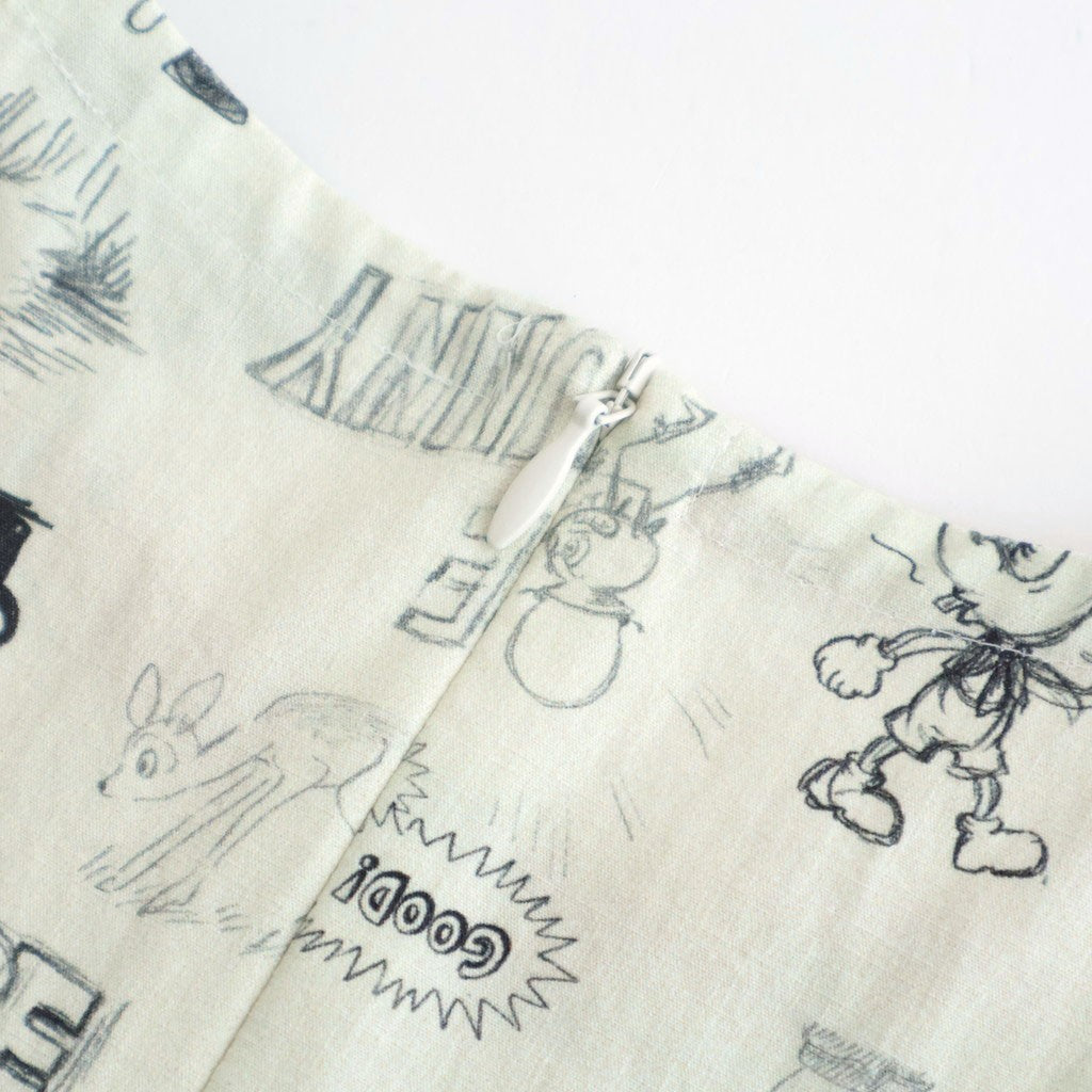 MOSAIC GRAFFITI PULLOVER DRESS #Multi [no.7964]