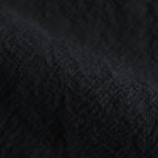 cotton linen powder dress #black [1559-007]